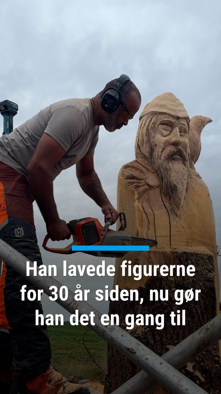 Han lavede figurerne for 30 år siden, nu gør han det en gang til